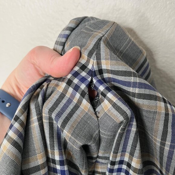 Tibi Womens Taylor Lucas Suiting Academia Plaid Dress Pants Size 2 - Picture 8 of 11